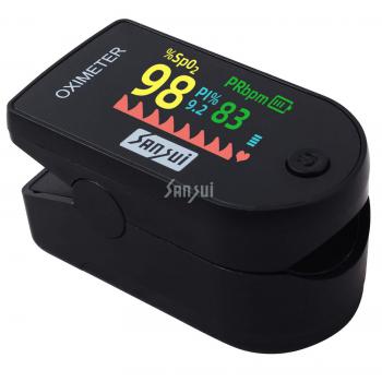 Sansui Digital Fingertip Pulse Oximeter Black, digital fingertip pulse oximeter