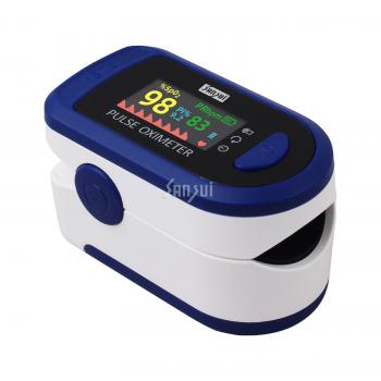Sansui Digital Fingertip Pulse Oximeter with Visual Alarm Deep Blue, oximeter